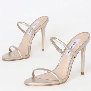 Steve Madden Mina Leather High Heel Sandal